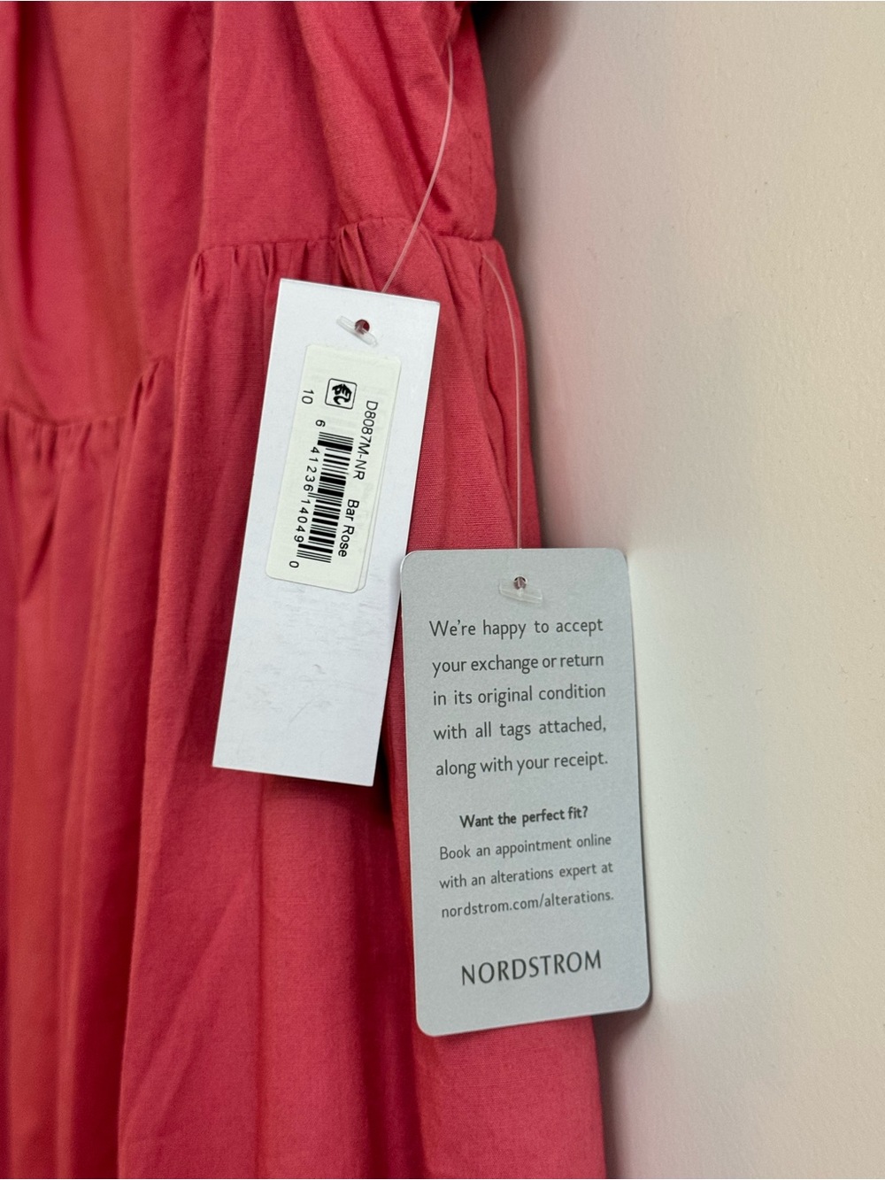 Donna Morgan Dusty Rose Ruffled Square-Neck Midi Dress - Picture 6 of 13